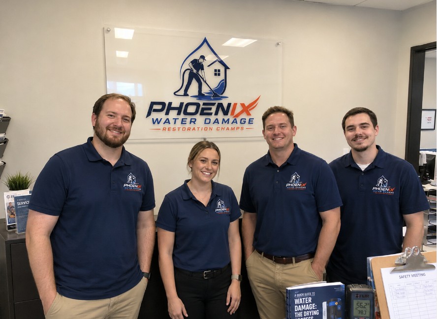Restoration crew on site in Phoenix